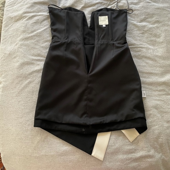 MASON structured bodice mini dress size 2 worn twice then dry cleaned - Picture 11 of 16